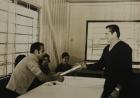 Entrega de certificado, 1970 (Foto: Foto: Acervo Centro de Memria Sesi PR)