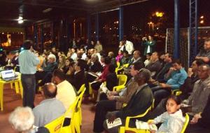 Nova agenda prioriza a revitaliza��o do canteiro ao lado da pra�a, a constru��o de uma biblioteca domiciliar e a troca da ilumina��o p�blica.