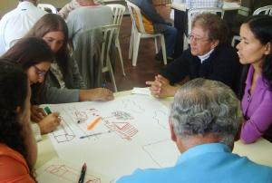 Moradores come�aram a implantar o Projeto de Desenvolvimento