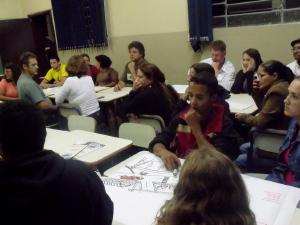 A comunidade do Santa Quit�ria est� se organizando e propondo ideias que possam ser colocadas em pr�tica