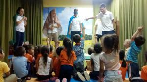 Atividades realizadas com as crian�as