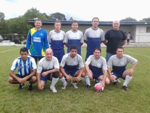 Equipe da Eletrosul (Foto: Everton Luiz de Souza)