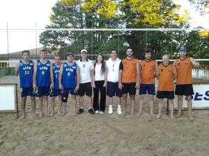 Equipe Campe Copel e Vice-campe Santa Maria (Foto: Everton Luiz de Souza)