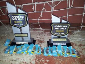 Premiao. (Foto: Sergio Luiz Colanzi dos Santos.)