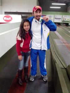 Bolonista Rudicrer Luiz Guedin (Foto: Everton Luiz de Souza)