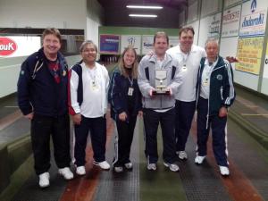 Equipe Copel B Campe da Modalidade Bolo Masculino (Foto: Everton Luiz de souza)