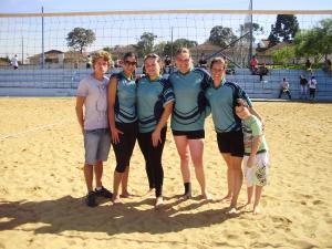 VOLEI PRAIA FEMININO AGM (Foto: MARIA REGINA)