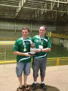 Equipe da Copel Campe do Domin (Foto: Everton Luiz de Souza)