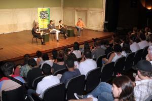 Roberto Alvim,  Gabriela Melo, Mario Bortolotto